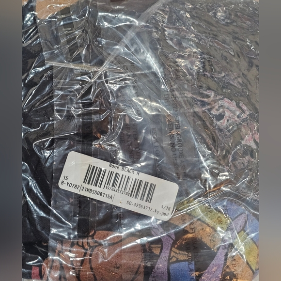 Scooby-Doo Graphic T Unisex/Adult Medium In Black Short Sleeve, New In Plastic - Picture 4 of 4